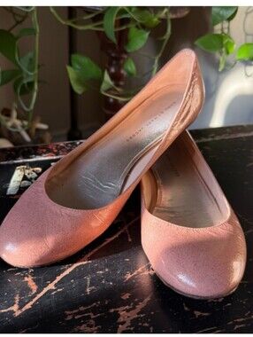 Marc Jacobs Pink Sparkly Ballet Flats (40)